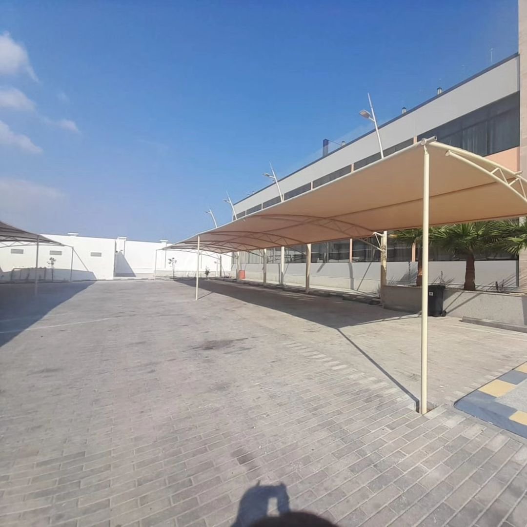 مظلات مواقف سيارات خارجية عسير
